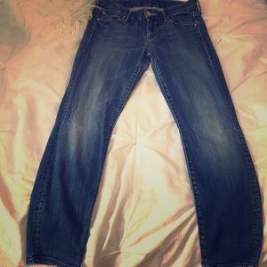 MOTHER dark denim jeans